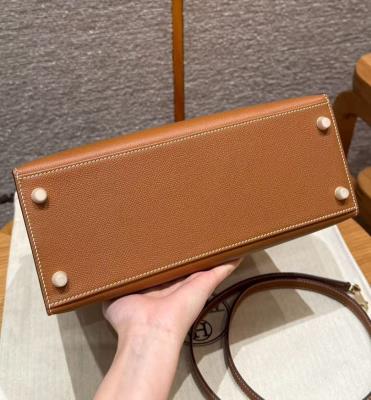 wholesale quality hermes kelly 28 epsom sellier gold ghw